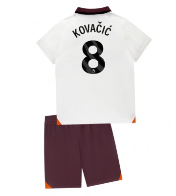 Manchester City Mateo Kovacic #8 Bortaställ Barn 2023-24 Kortärmad (+ Korta byxor)